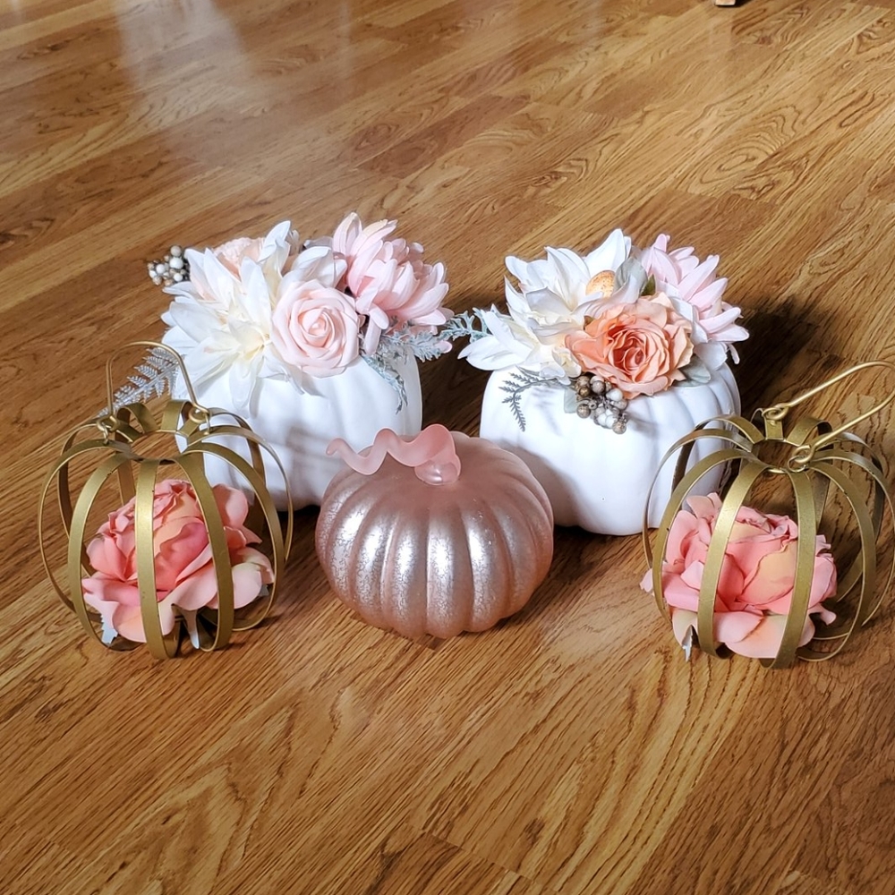 Pumpkins pink
